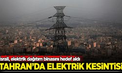 Tahran'da elektrik kesintisi! İsrail, elektrik dağıtım binasını hedef aldı