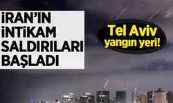 İran'ın İsrail'e yönelik intikam saldırısı başladı