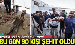 İsrail katliama doymuyor:Bu gün Gazze'ye düzenlenen saldırılarda 90 Filistinli hayatını kaybetti
