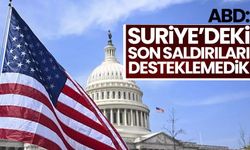 ABD: İsrail'in Suriye'deki son saldırılarını desteklemedik