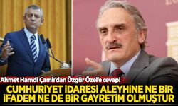 Ahmet Hamdi Çamlı: Hayatım boyunca Cumhuriyet idaresi aleyhine ne bir ifadem ne de bir gayretim olmuştur