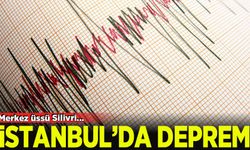 İstanbul'da hissedilen deprem!