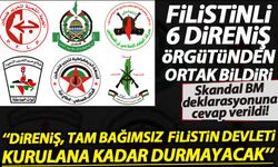 Filistinli 6 direniş örgütünden BM konferansına karşı ortak bildiri:  İşgale karşı direniş durmayacak!