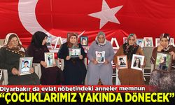 Diyarbakır'da evlat nöbetindeki anne: Çocuklarımızı dört gözle bekliyoruz