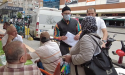 Çankırı'da dilenci kılığına giren zabıta, 10 dakikada 340 lira topladı