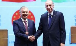 Cumhurbaşkanı Erdoğan, Özbekistanlı mevkidaşı ile görüştü