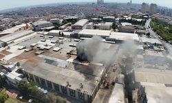 Esenyurt'ta tekstil fabrikasında yangın çıktı