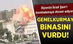 Suriye Genelkurmay binası İsrail tarafından doğrudan vuruldu