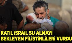 İsrail, su almayı bekleyen Filistinlileri vurdu