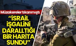 Müzakereler tıkanmıştı! İşgalci İsrail, yeni bir harita sundu