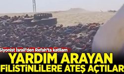 Siyonist İsrail yardım arayan Filistinlilere ateş açtı