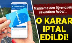 İstanbulkart’ta öğrenci indirimine yaş sınırı kararı iptal edildi