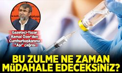 Gazeteci-Yazar Kemal Özer'den Cumhurbaşkanına "Aşı" çağrısı: "Bu zulme ne zaman müdahale edeceksiniz?"
