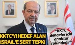 Ersin Tatar'dan KKTC'yi hedef alan İsrail'e sert tepki