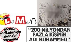 Leman menfur karikatürü böyle savundu: 200 milyondan fazla kişinin adı Muhammed