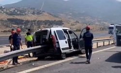 Osmaniye'de korkunç kaza: Bariyer motordan girdi, bagaj bölümünden çıktı