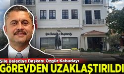 Şile Belediye Başkanı Özgür Kabadayı geçici olarak görevden uzaklaştırıldı