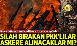PKK'lılar askere alınacak mı? Bakan Güler merak edilen soruya cevap verdi