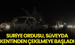 Suriye ordusu Süveyda kentinden çekilmeye başladı