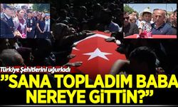 Türkiye şehitlerini uğurluyor: Kahraman Türk askerleri için memleketlerinde cenaze töreni!