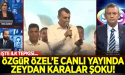 Özgür Özel'e canlı yayında Zeydan Karalar şoku! İşte o anlar...