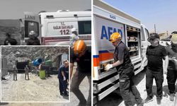 Elazığ'da maden ocağında göçük altındaki işçiden acı haber