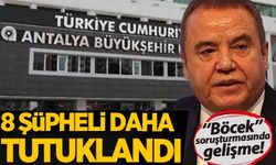 Antalya'da "Böcek" soruşturması: 8 şüpheli daha tutuklandı!