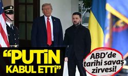 ABD'de tarihi savaş zirvesi! Trump ve Zelenski'den ortak basın toplantısı