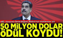 ABD, Venezuela Devlet Başkanı Maduro'nun başına 50 milyon dolara ödül koydu