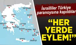 Adalar İsraillilere dar oldu! Her yerde eylem... Yine ‘Türkiye’ paranoyasına kapıldılar