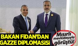 Bakan Fidan'dan Gazze diplomasisi: Mısırlı mevkidaşı ile görüştü
