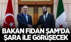 Bakan Fidan Şam'da: Suriye Cumhurbaşkanı Şara ile görüşecek