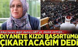 'Alkol haram değil' çıkışıyla gündeme gelen Berrin Sönmez şimdi de Diyanet'in cuma hutbesini hedef aldı