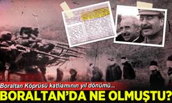Boraltan Köprüsü katliamının yıl dönümü... Boraltan'da ne olmuştu?