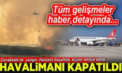 Çanakkale'de yangın bir anda büyüdü! 3 ilde orman yangını...