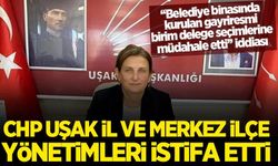 CHP Uşak İl ve Merkez İlçe yönetimleri istifa etti: Delege seçimleri için flaş iddia