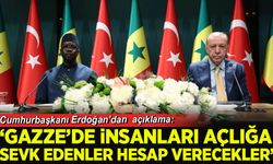 Cumhurbaşkanı Erdoğan: Gazze'de insanları açlığa sevk edenler hesap verecek