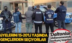 'Daltonlar' iddianamesi: Üyelerini 15-20'li yaşında gençlerden seçiyor