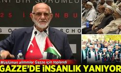 50 ülkeden 150 alim Gazze için bir arada: 'Gazze'de insanlık yanıyor'