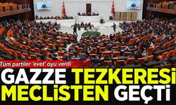 İşte Gazi Mecliste kabul edilen Gazze tezkeresinin maddeleri