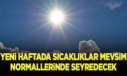 Bu hafta hava mevsim normallerinde seyredecek