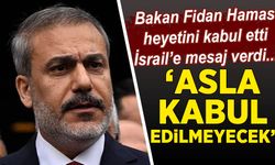 Hamas heyeti İstanbul'da! Bakan Fidan'dan İsrail'e mesaj