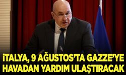 İtalya, 9 Ağustos'ta Gazze'ye havadan yardım ulaştıracak