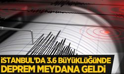 Kandilli duyurdu: İstanbul'da deprem meydana geldi
