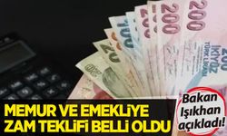 Memur ve emekliye zam teklifi belli oldu