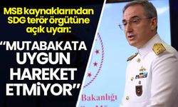 MSB kaynaklarından SDG terör örgütüne açık uyarı: Mutabakata uygun hareket etmiyor