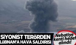 İşglci İsrail'den Lübnan'a hava saldırısı: Nebatiye kenti hedef alındı