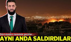 Şam'a dört koldan kuşatma: Aynı anda saldırdılar