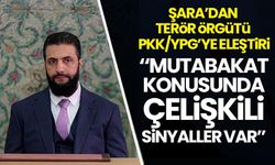 Şara'dan terör örgütü PKK/YPG'ye tepki: Müzakereler ile saha arasında çelişkili sinyaller var