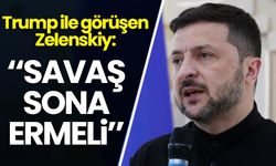 Trump ile görüşen Zelenskiy'den son dakika 'savaş' açıklaması